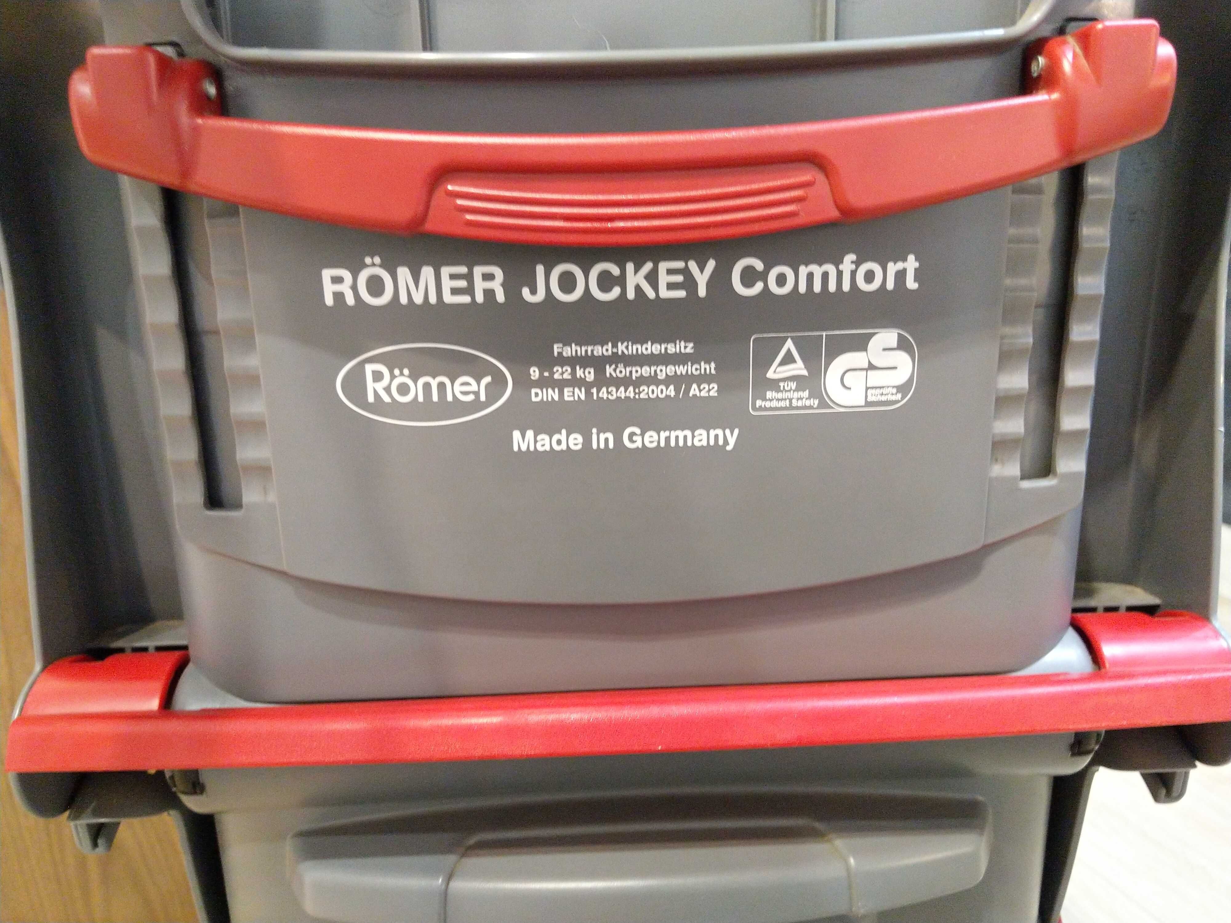 Odlotowy fotelik rowerowy Romer Jockey Comfort