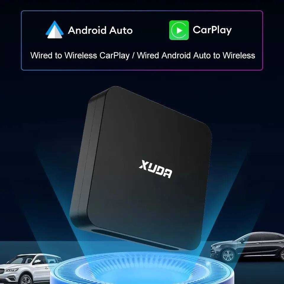 2в1 Carplay & Android Auto адаптер | Беспроводное подключение