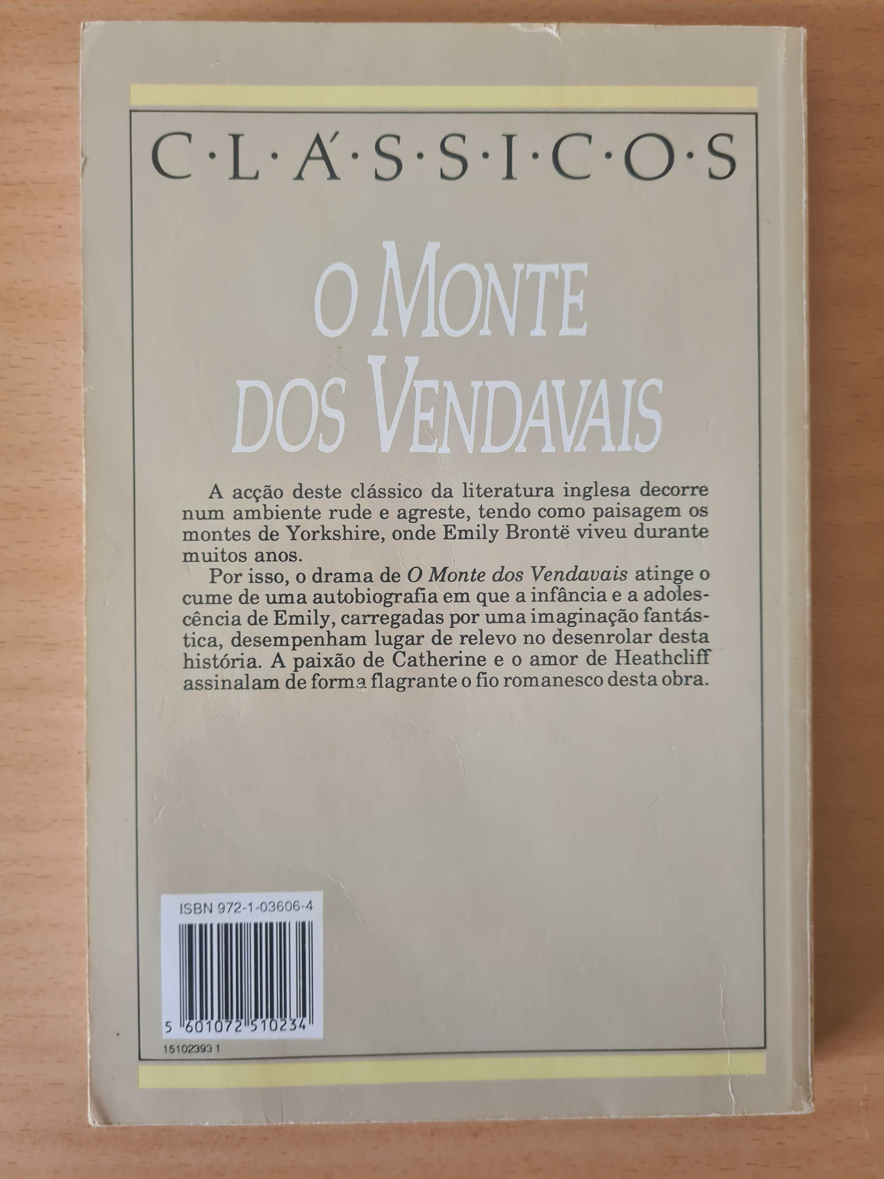 Livro "O Monte dos Vendavais" de Emily Brontë