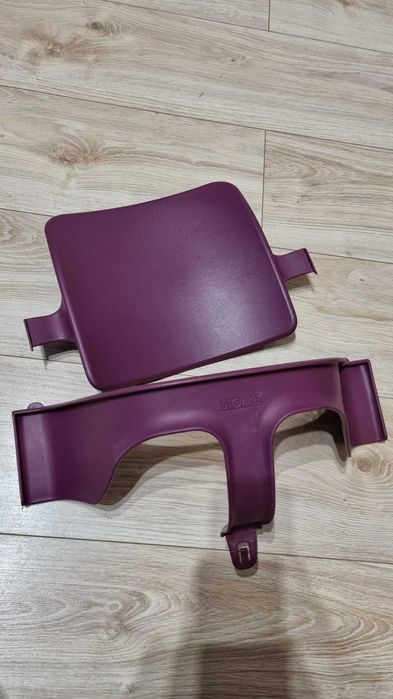 Stokke Tripp Trapp Baby Set – kolor fioletowy, bardzo dobry stan