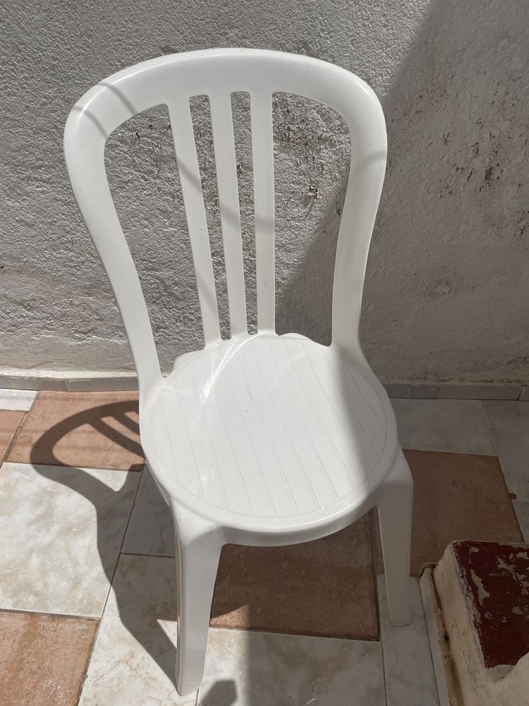 Cadeira jardim plastico