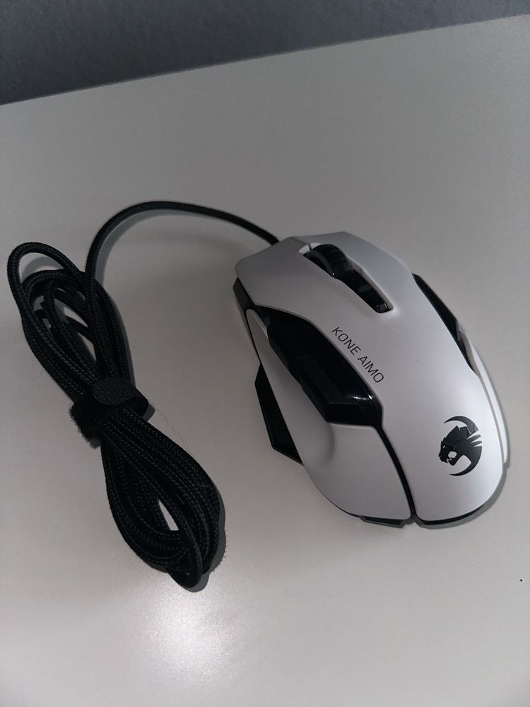 Myszka Roccat Kone AIMO biała