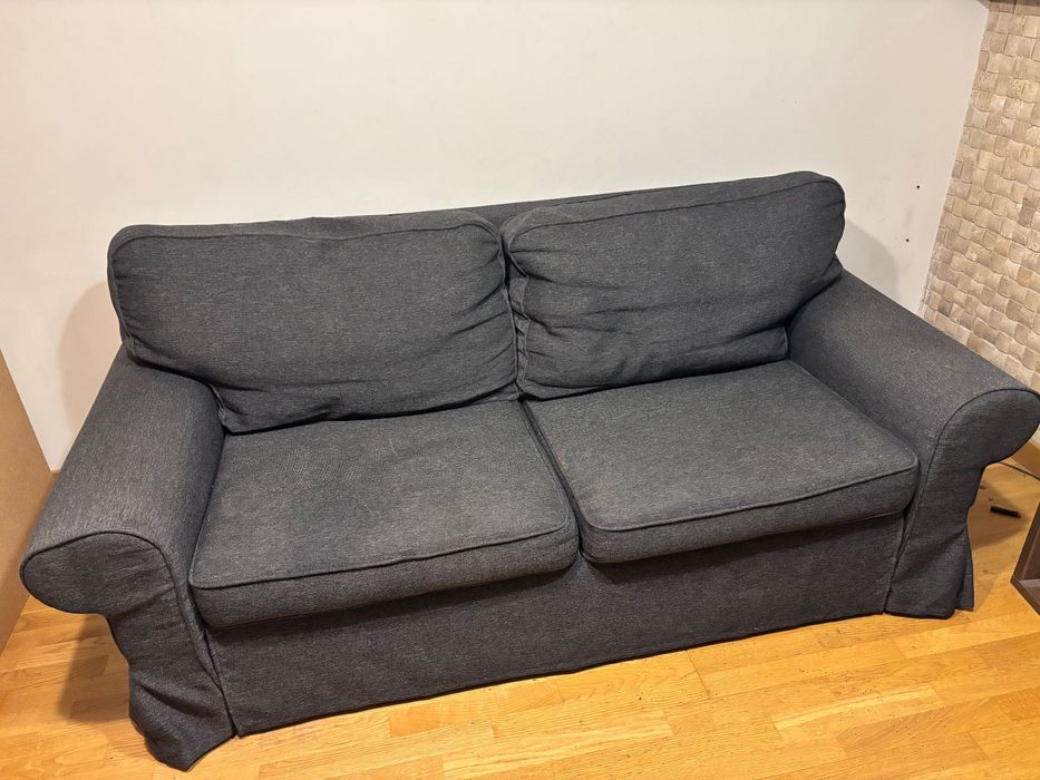 Eversteberg Sofa 2-osobowa, rozkładana, z pojemnikiem Skiftebo