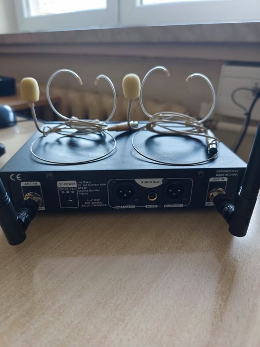 Mikrofony nagłowne prodipe uhf b 210 headser duo