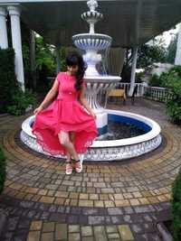 Купити жіноча сукня, вечернее, стильное, красивое красное платье, 46