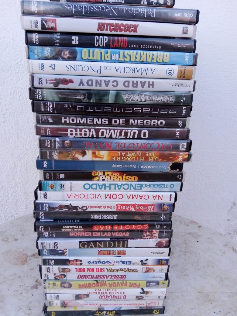 30 DVDs incluindo hard candy