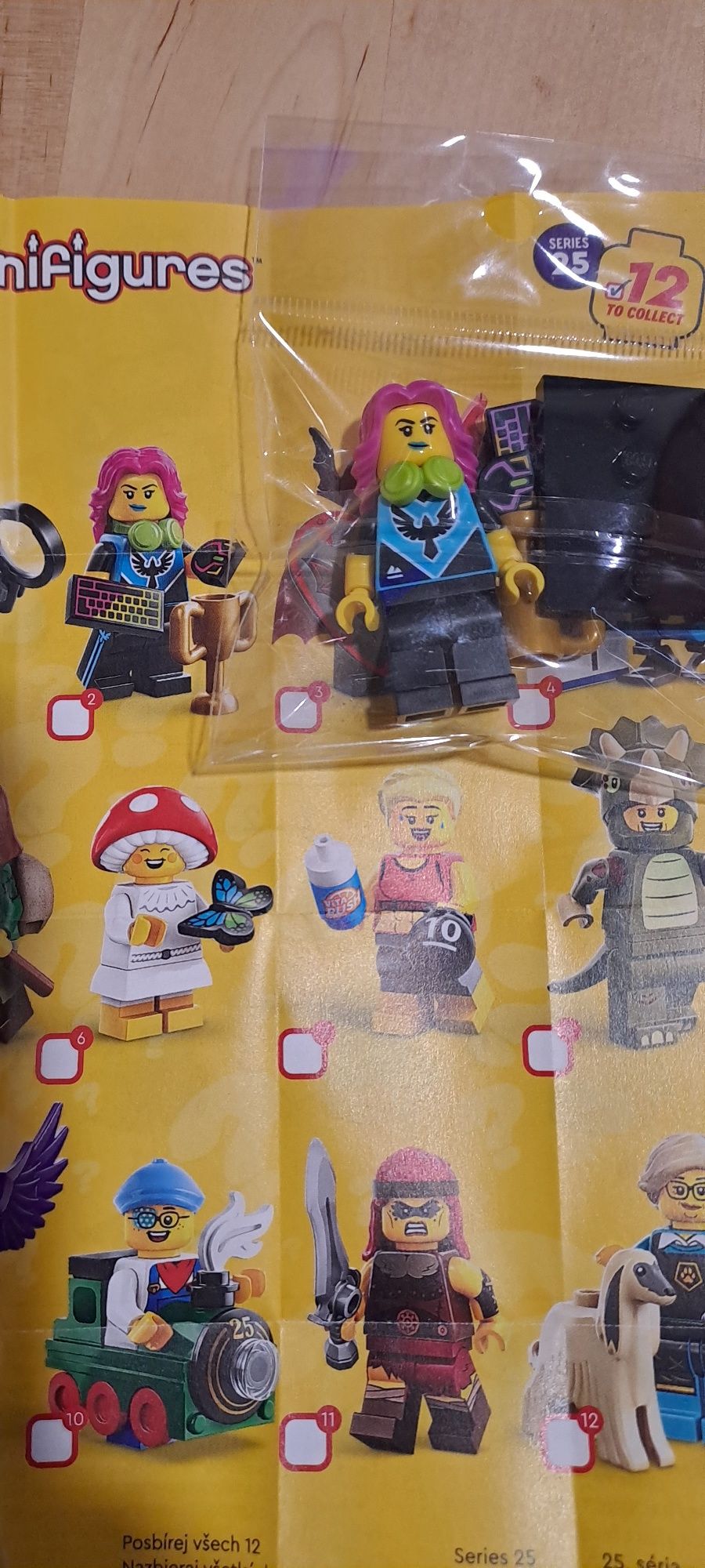 Minifiguras lego série 25