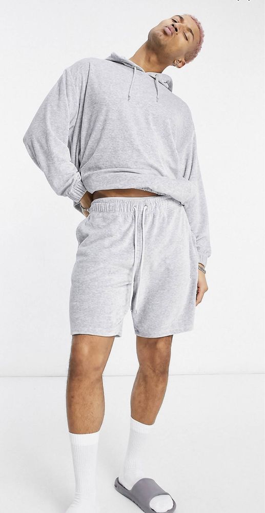 Новый костюм Asos велюр большой размер великий розмір