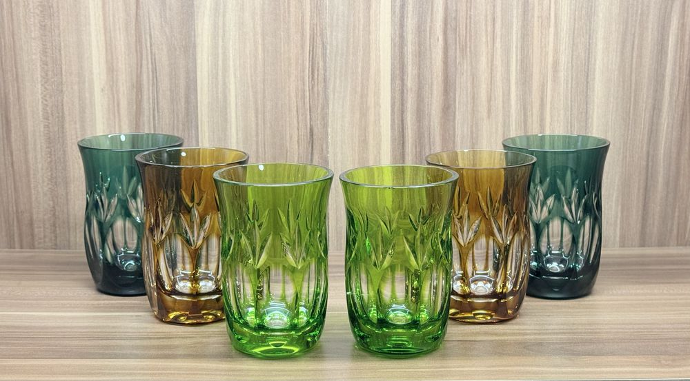 Хрустальные стаканы для воды сока WMF Cristal Cabinet GDR Германия