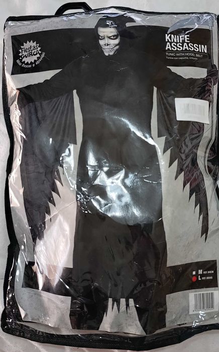 Fantasia de morte (com foice) Halloween/Dia das Bruxas