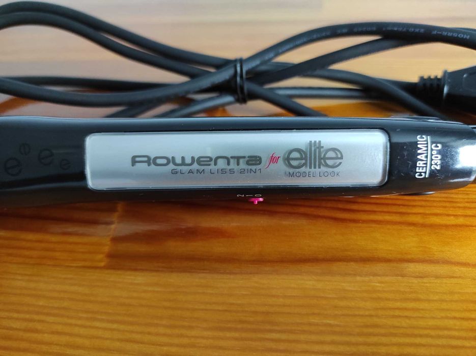 Стайлер, випрямляч для волосся Rowenta Elite Glam Liss 2 в 1