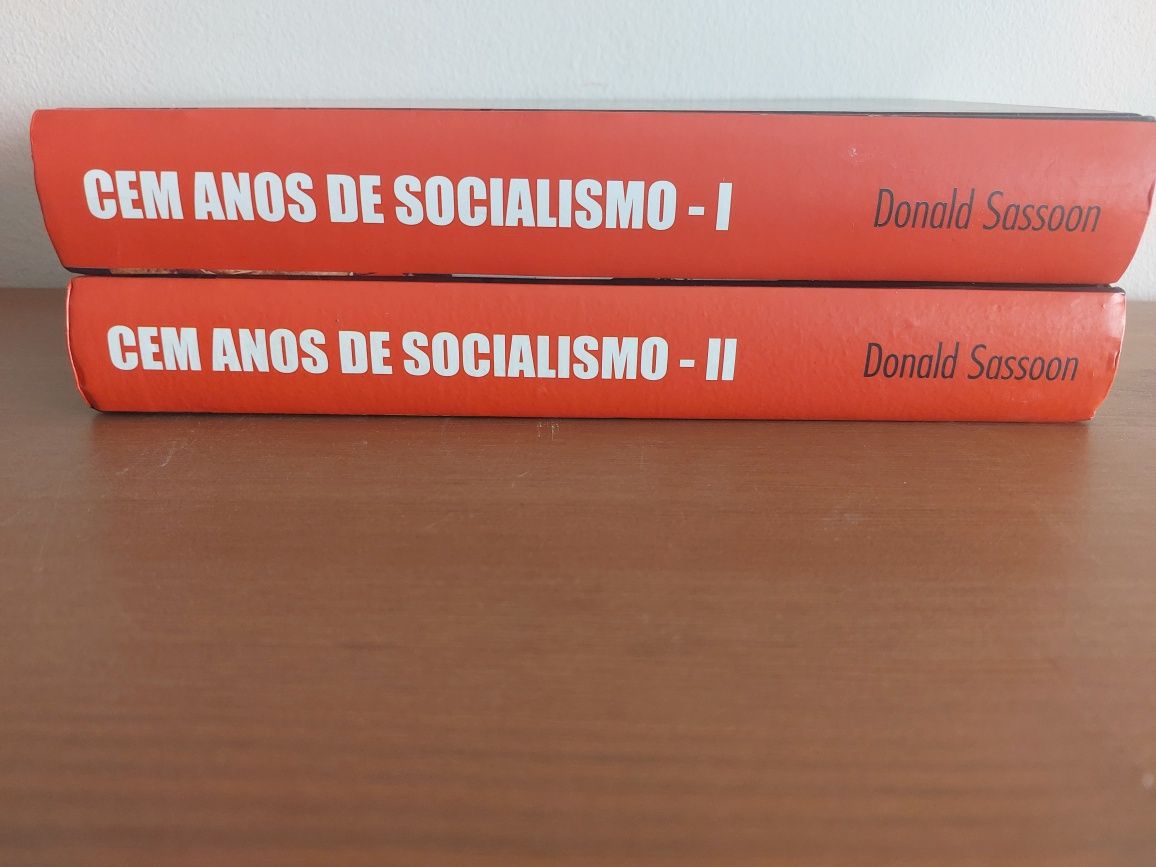 L " Cem anos de Socialismo I & II " Donald Sassoon (Como Novos)