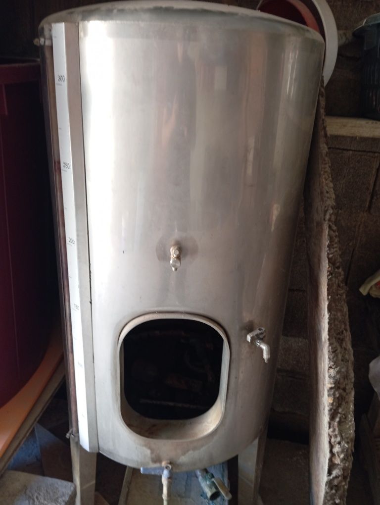 Cuba inox 300 litros