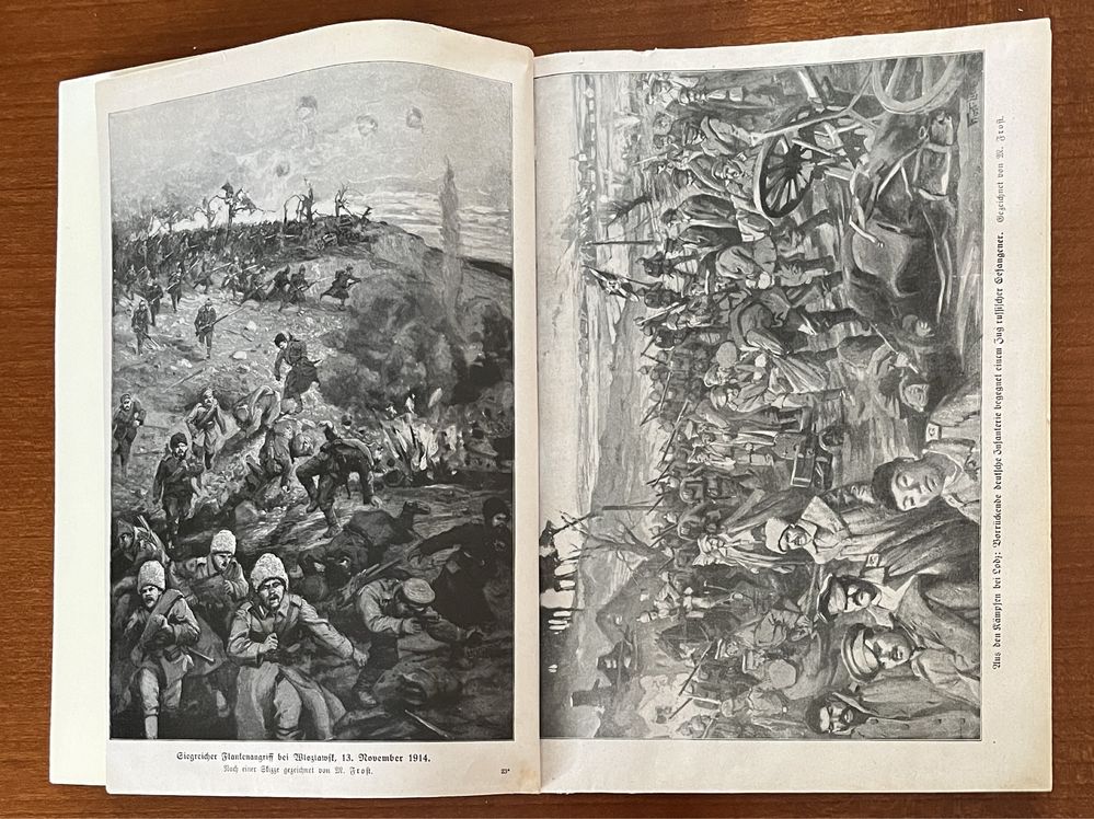 Wojna w słowach i obrazach 1914r