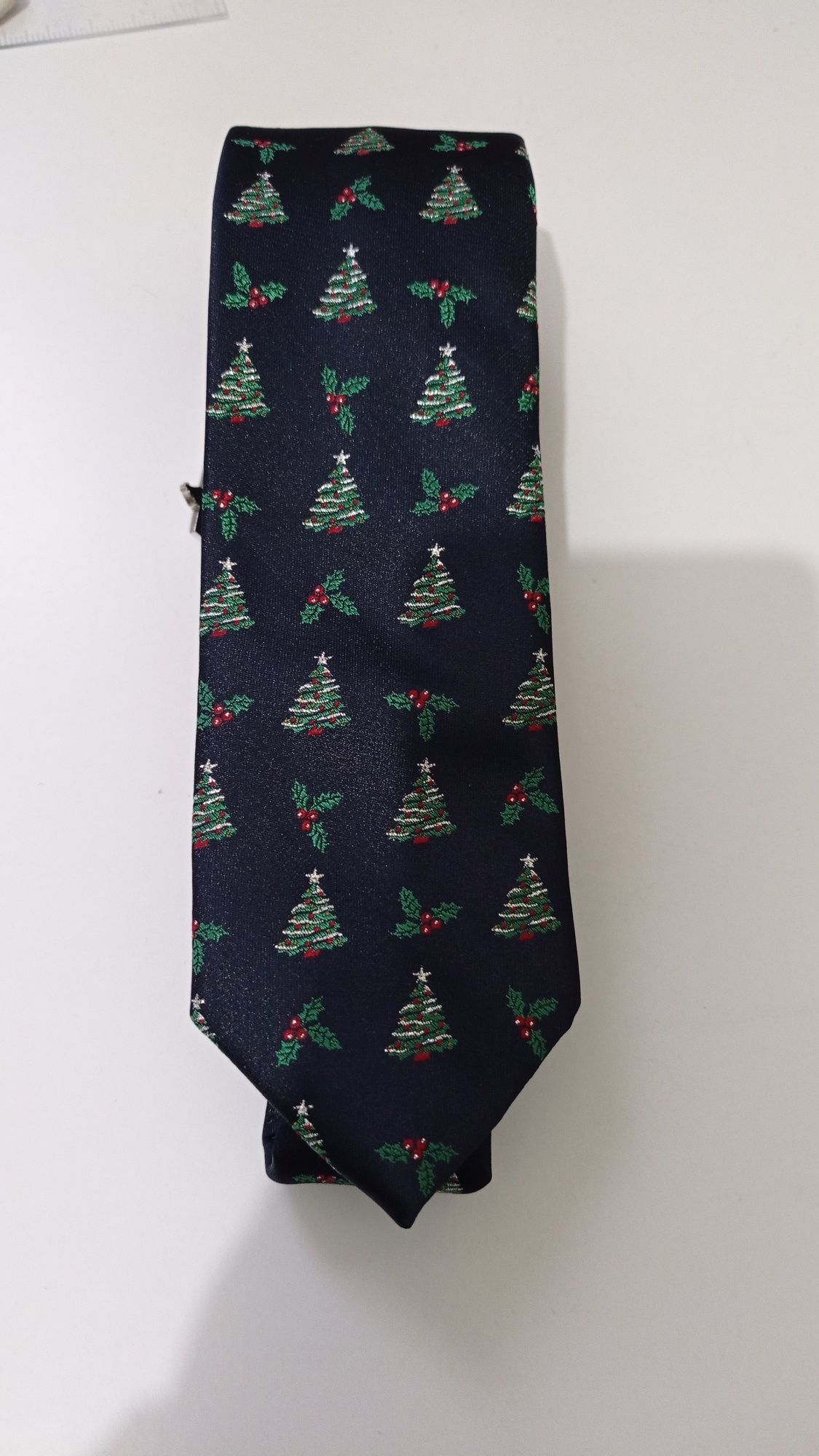 Краватка новорічна ялинки