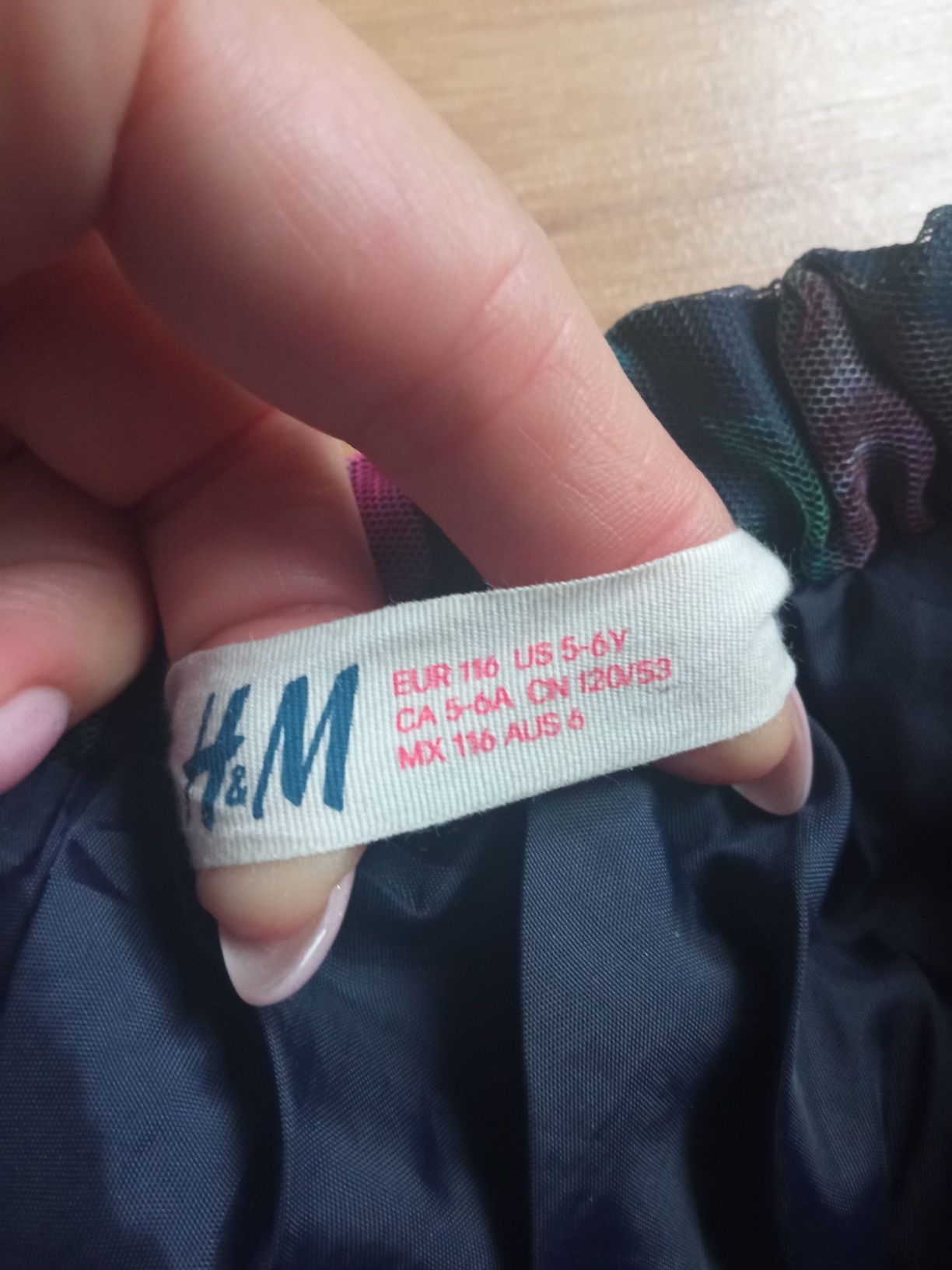 Tiulowa spódniczka H&M