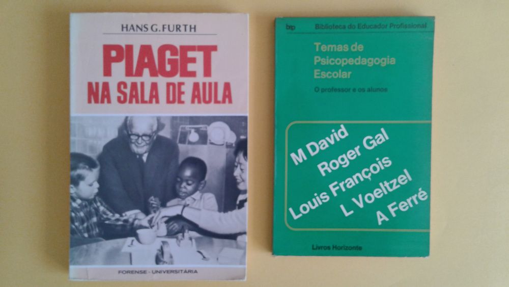 Livros de PIAGET e Dcionários de Sociologia
