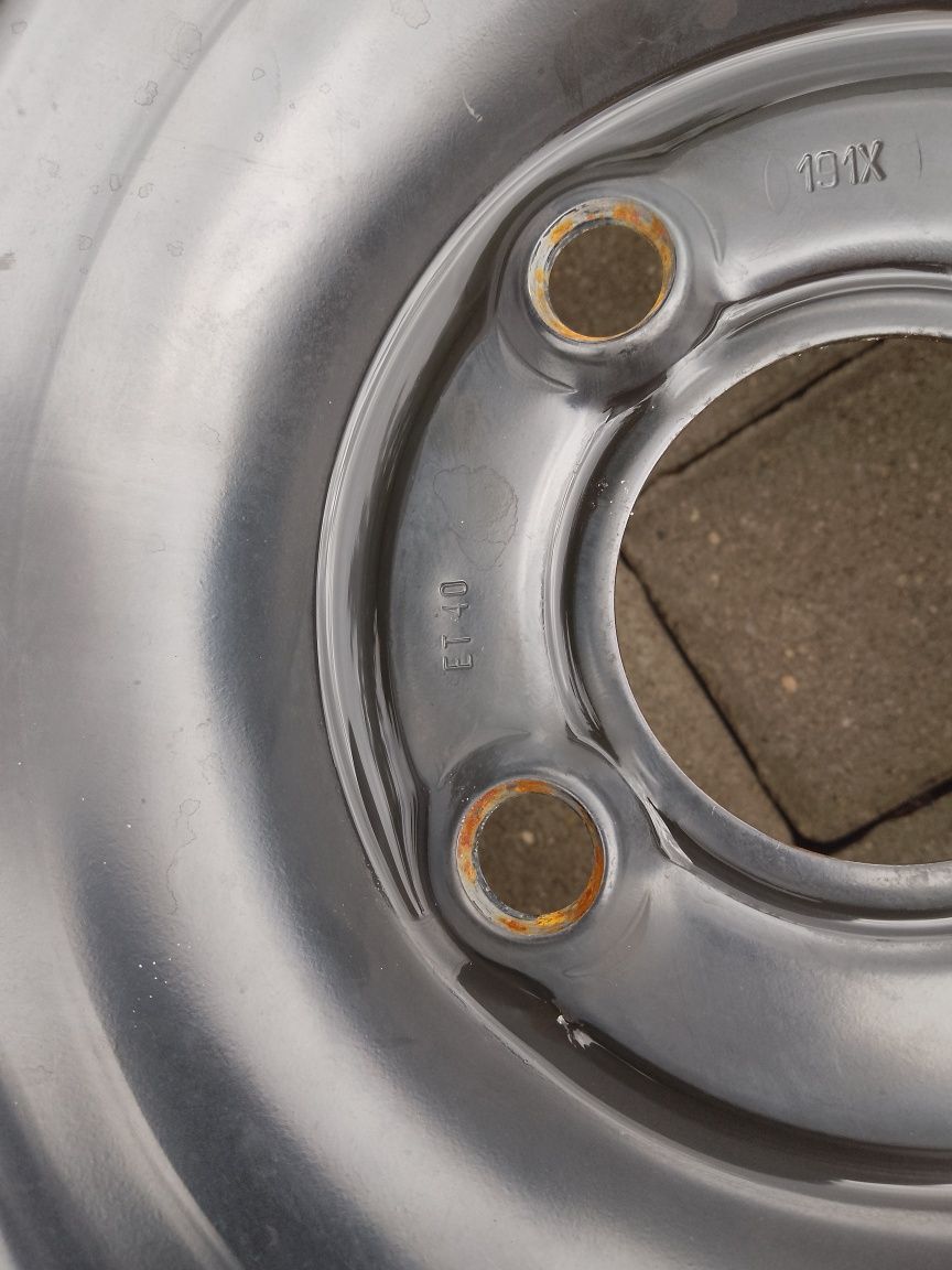 Felgi stalowe 15" Renault Clio