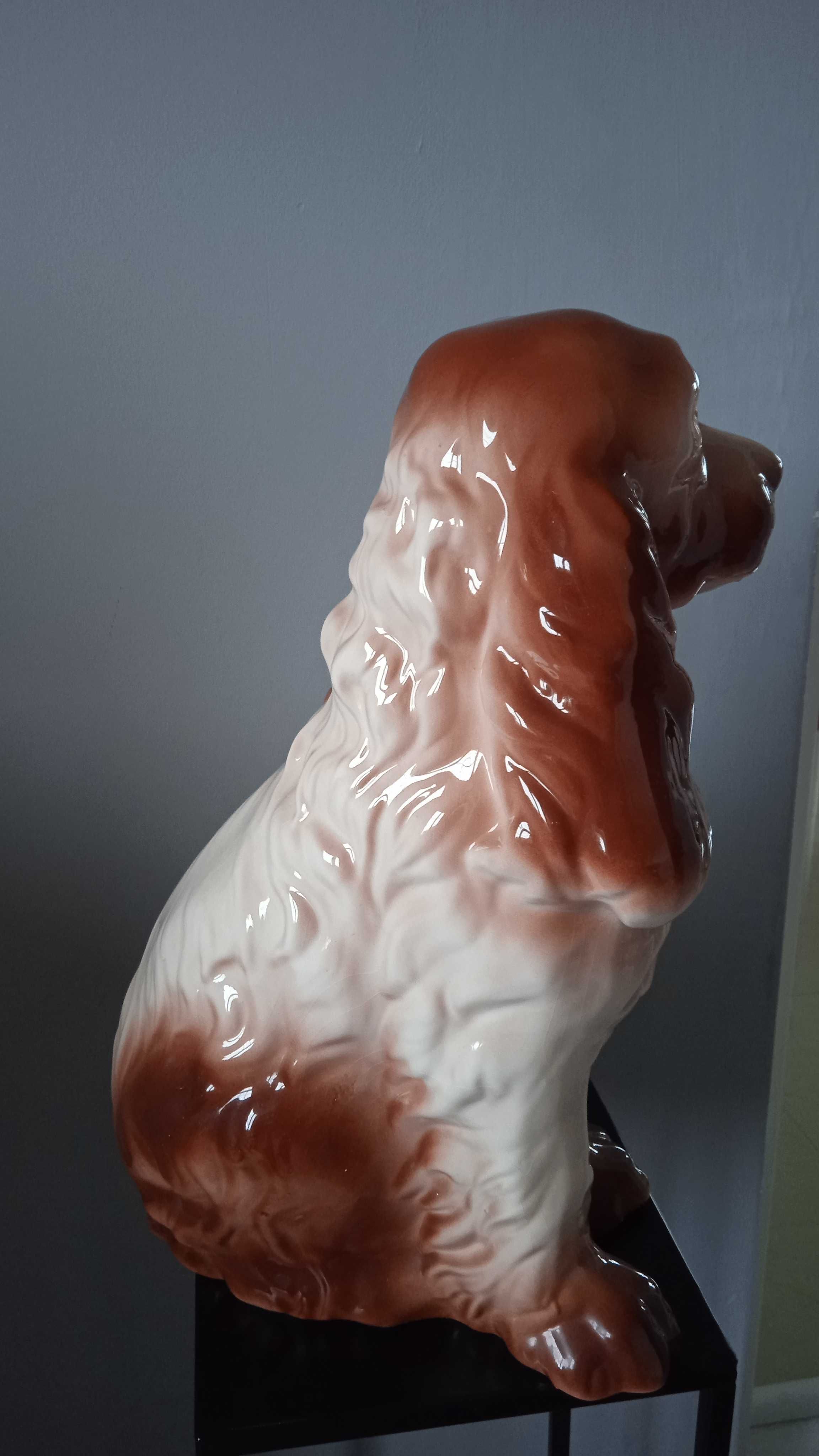 Figurka porcelanowa Cocker spaniel angielski duży