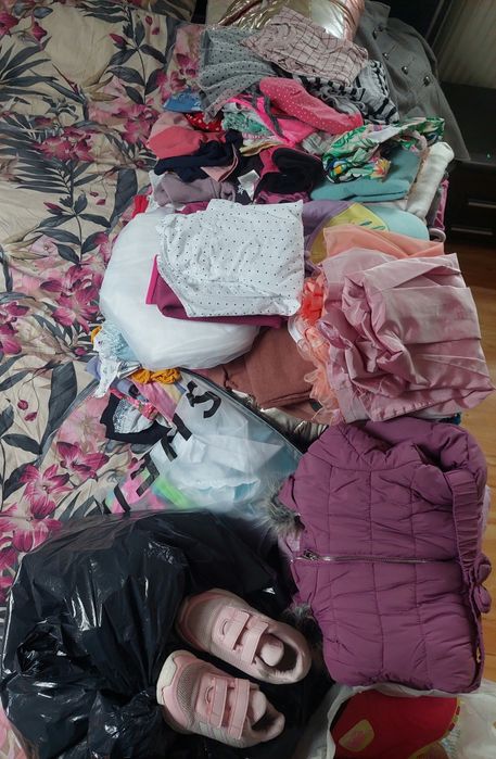 Ubrania dziewczynka 110-116