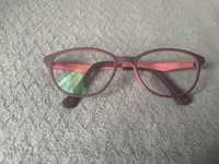 Okulary korekcyjne dla dziewczynki różowo fioletowe
