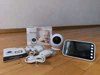 Цифрова відеоняня Baby Monitor ABM100 (HD дисплей 4.3")