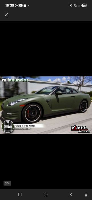 Guma w spreyu NIBIESKI/ZIELONY mat