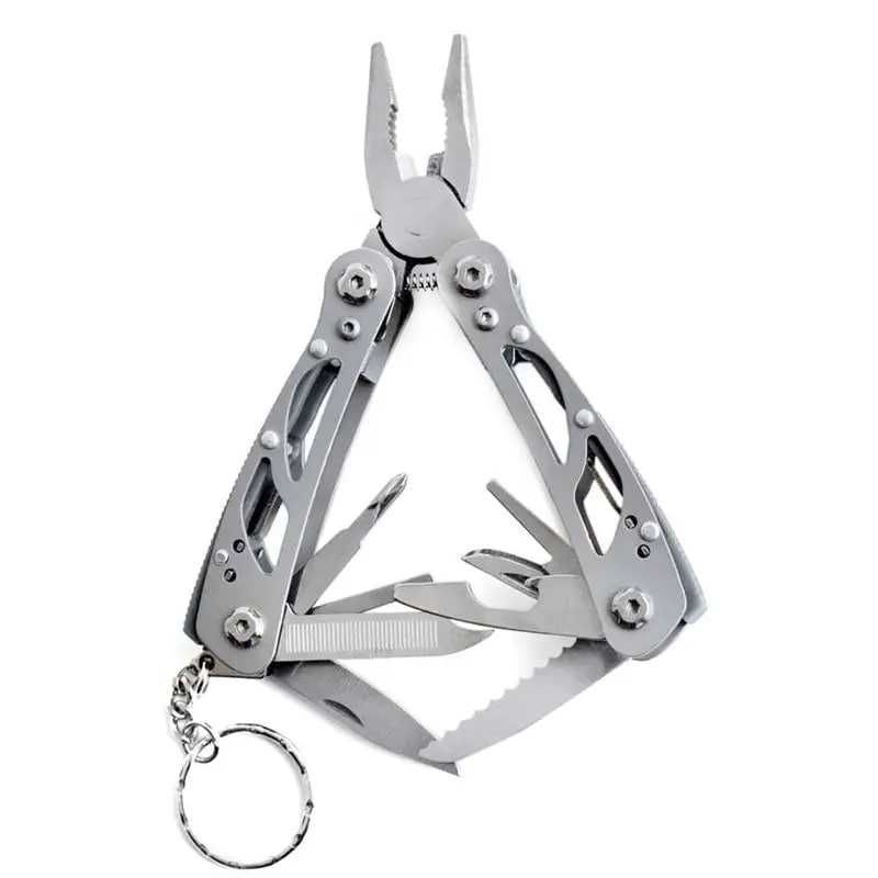 Мультитул пласкогубцы (10 в 1) MT-01 Silver + чехол (Є ОПТ)