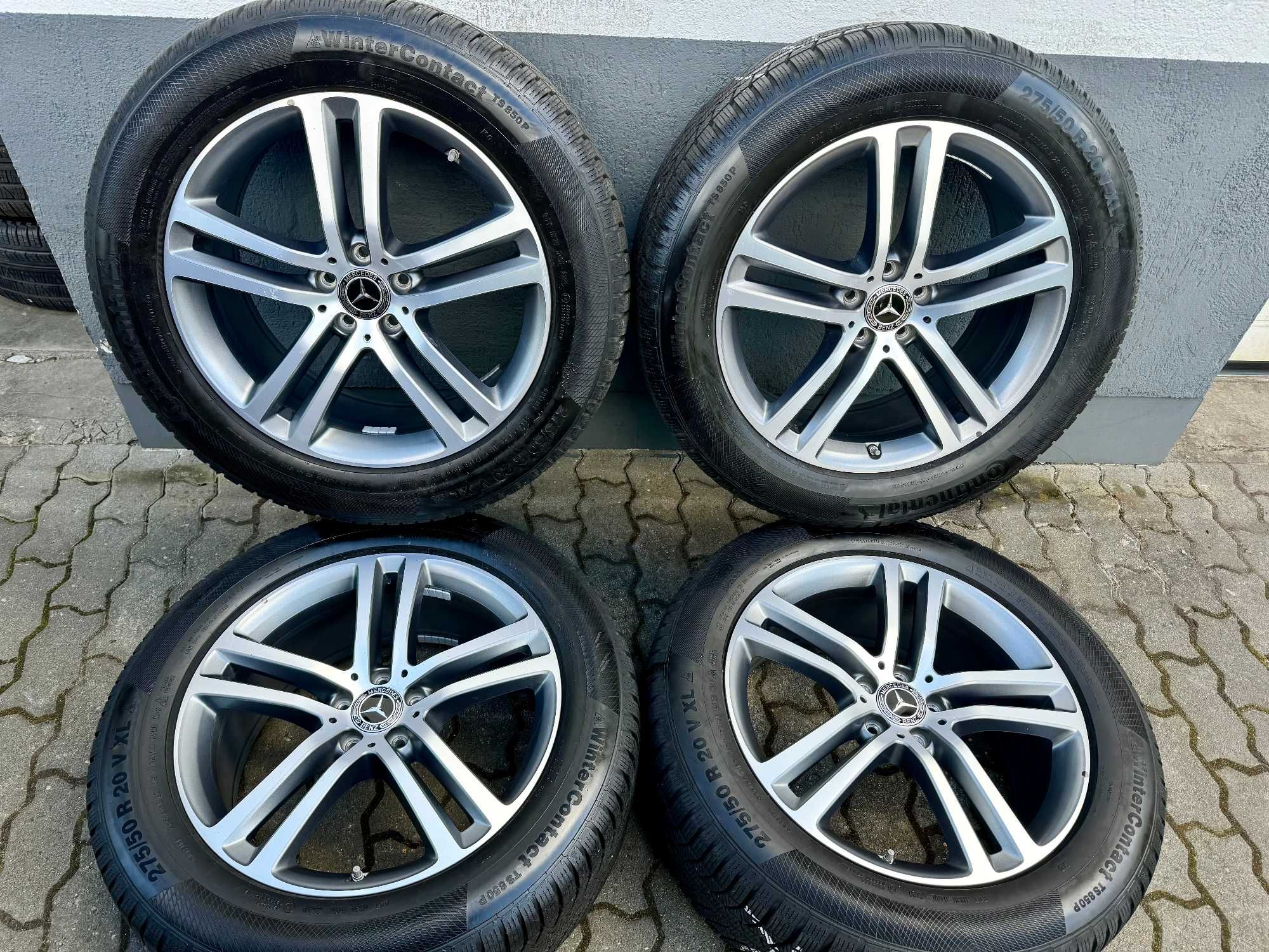 Alufelgi Mercedes GLE 167 SUV Coupe Oryginalne TPMS 20 Zimowe BiColor