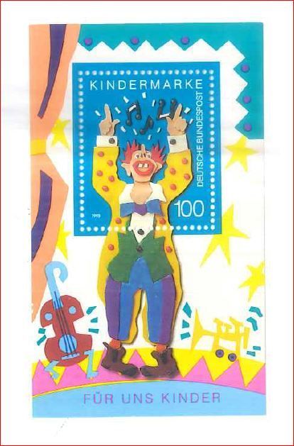 Znaczki pocztowe - Briefmarken Kindermarke.