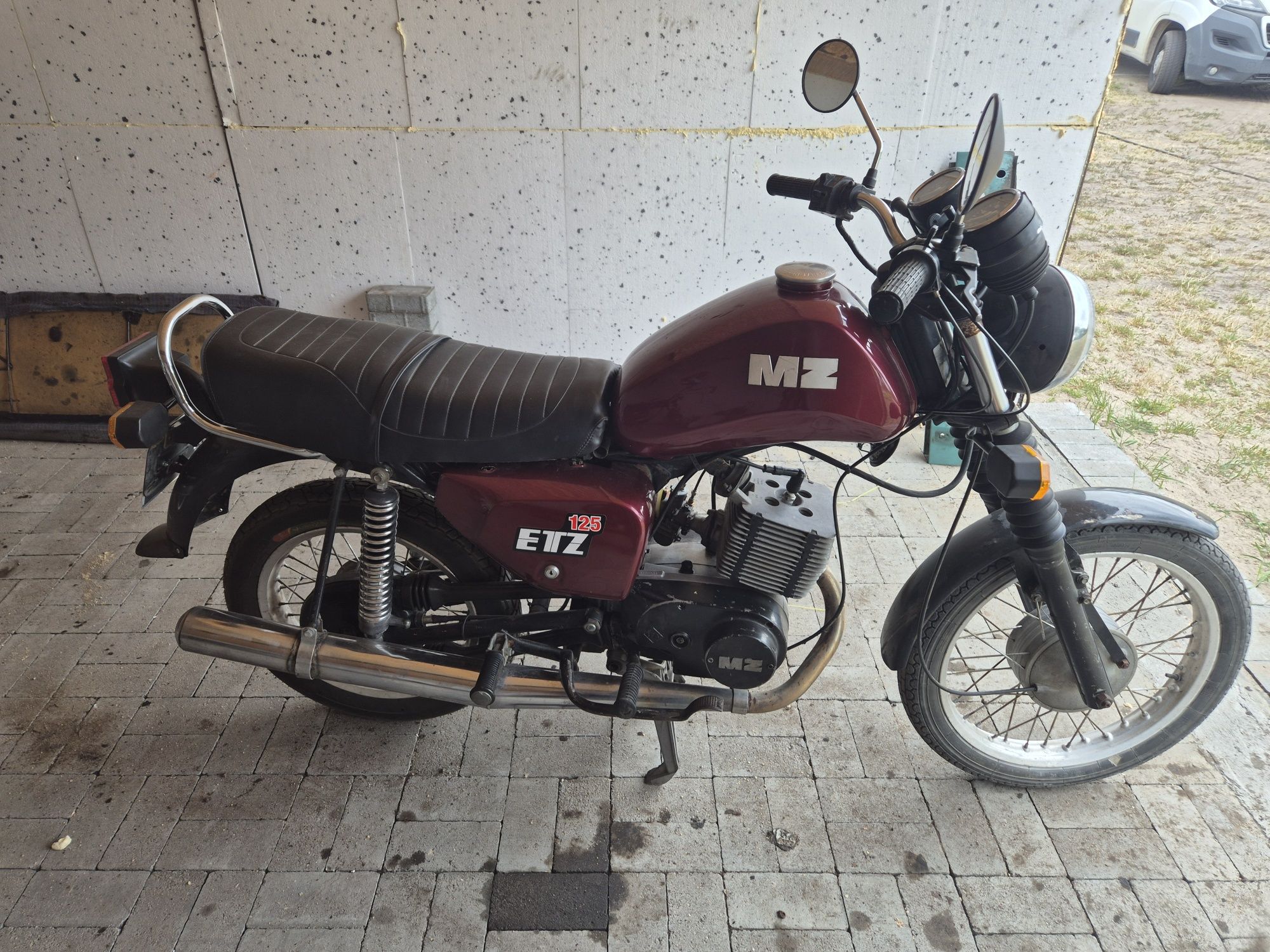 MZ etz 125  zarejestrowana