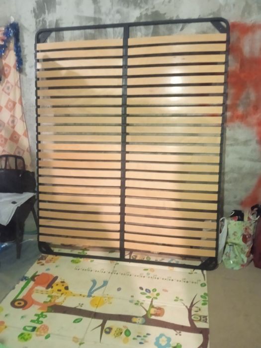 Каркас ліжка двомісний з ломелями