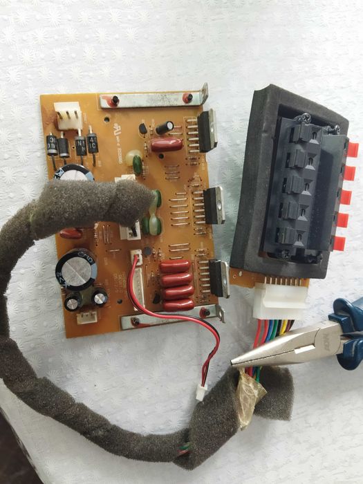 Плата підсилювач 5(6) канальна TDA7265