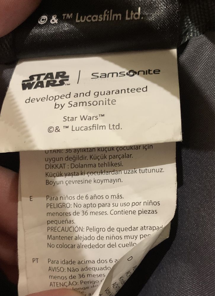 Рюкзак шкільний Samsonite Star Wars ОРИГІНАЛ