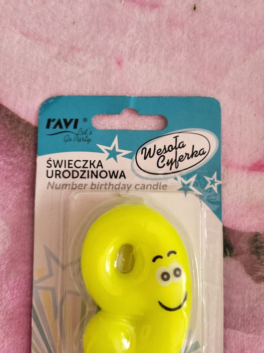 Świeczka urodzinowa 9