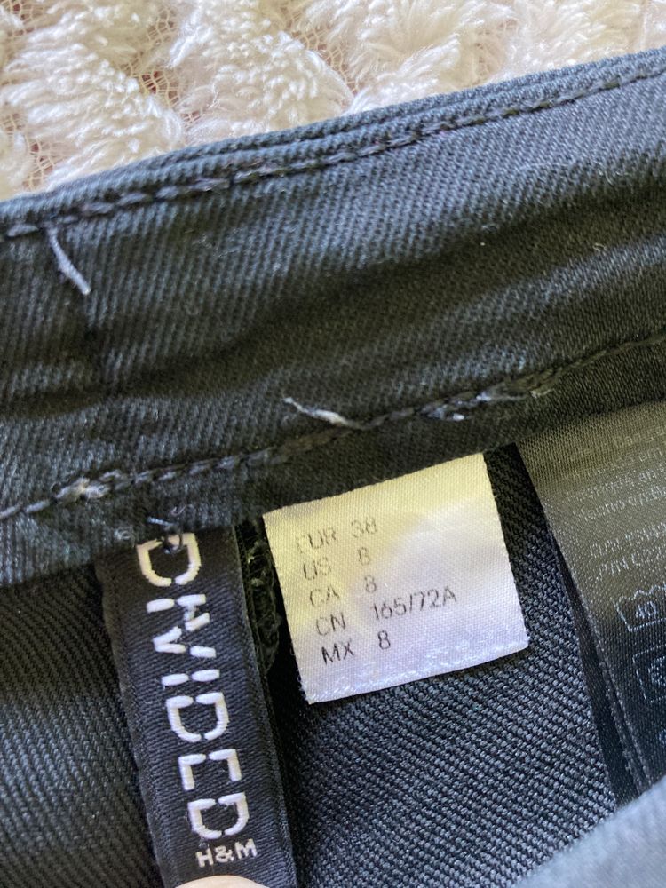 czarne rurki h&m