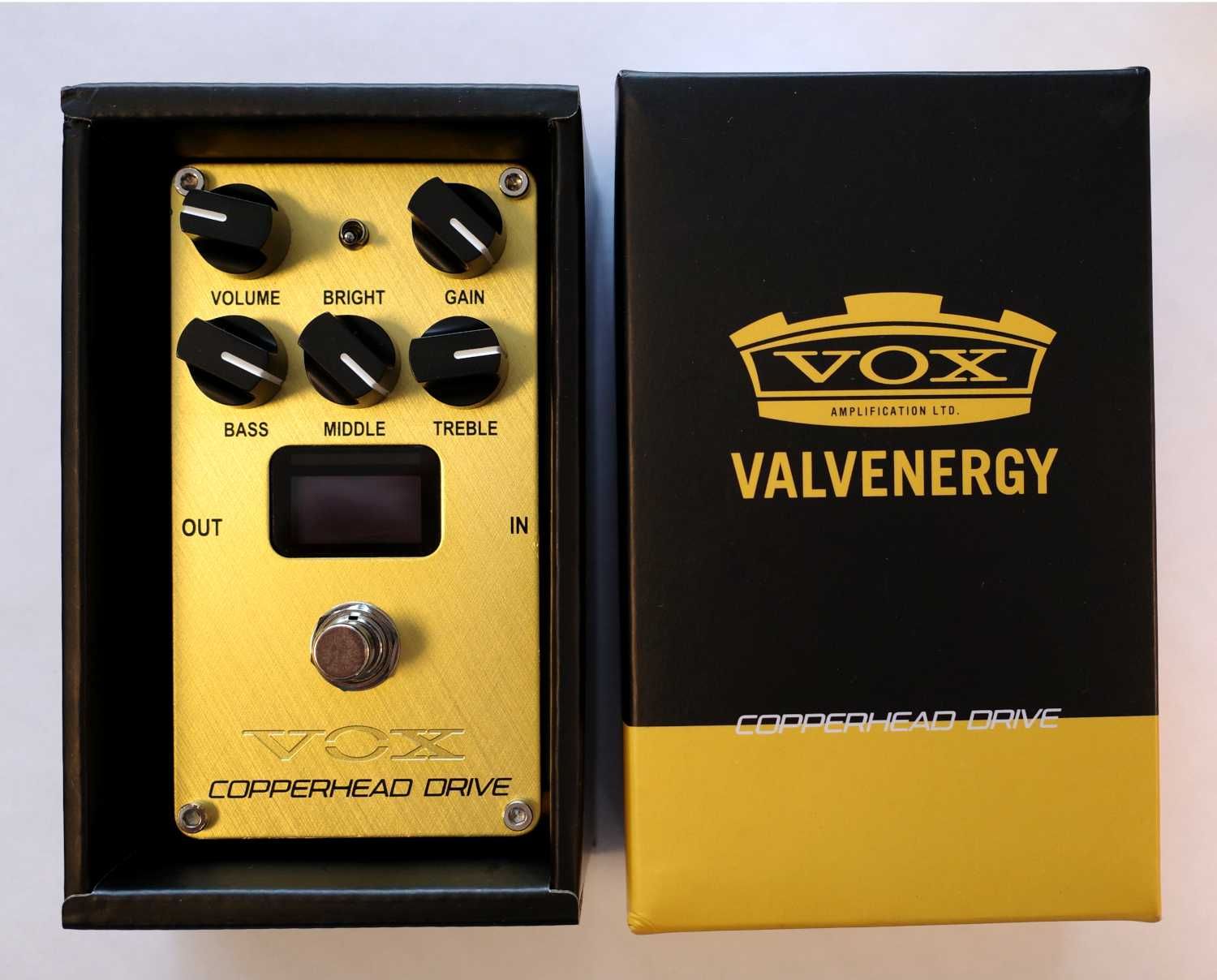 Vox Valvenergy Copperhead Drive - preamp, overdrive , lampa, Marshall