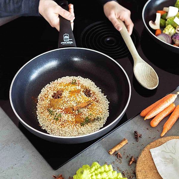Wok 28 cm, Recy, indukcja / Moneta
