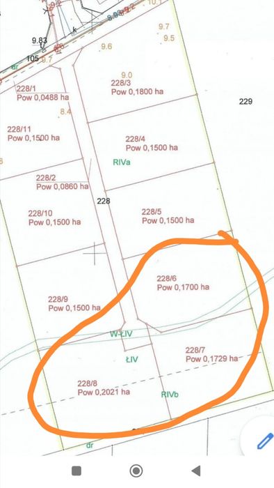 Kompleks 3 działek na sprzedaż