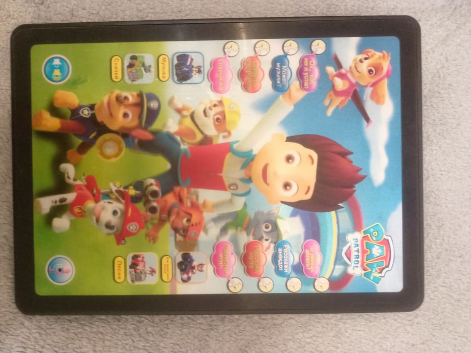 Детский интерактивный планшет Щенячий патруль