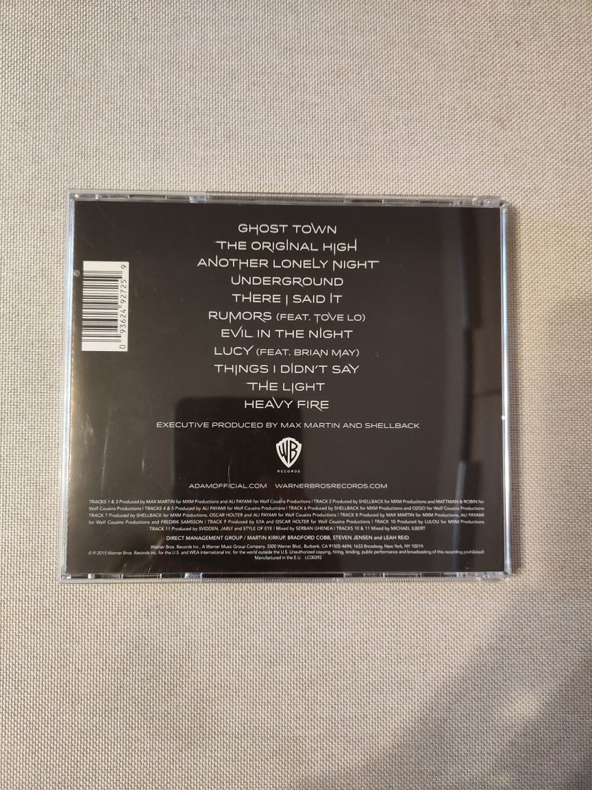 Adam Lambert - The original high CD