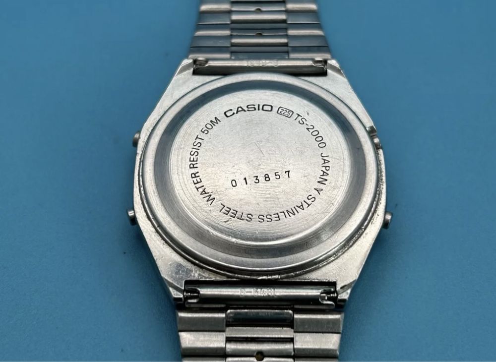 Zegarek CASIO TS-2000 czujnik temperatury 1983 rok