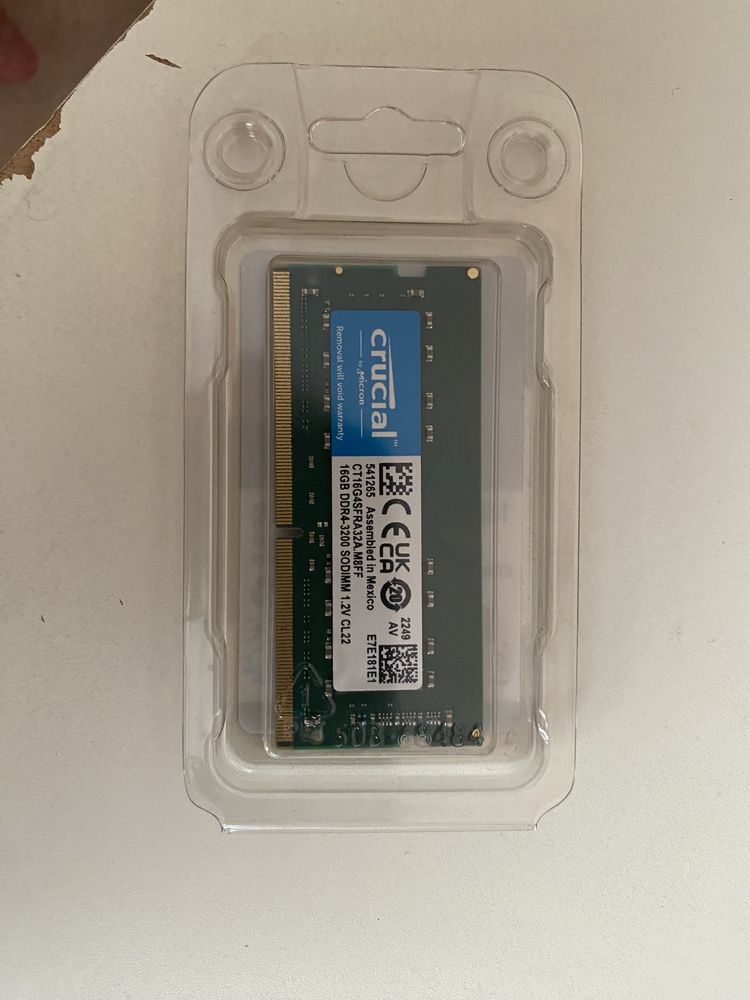 Crucial DDR4-3200 SODIMM 1.2V CL22
