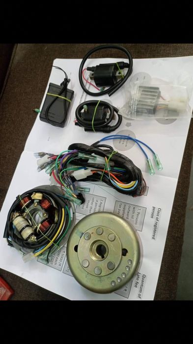 Parte elétrica electrónica Yamaha RD 350