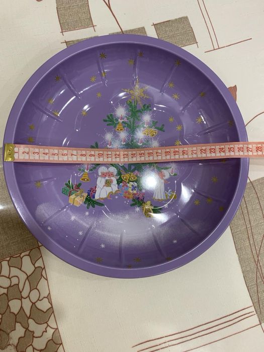 Декоративное блюдо (Рождество, Петриковка)