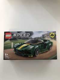 LEGO 76907 lotus evija speed champions klocki nowe samochód zielony
