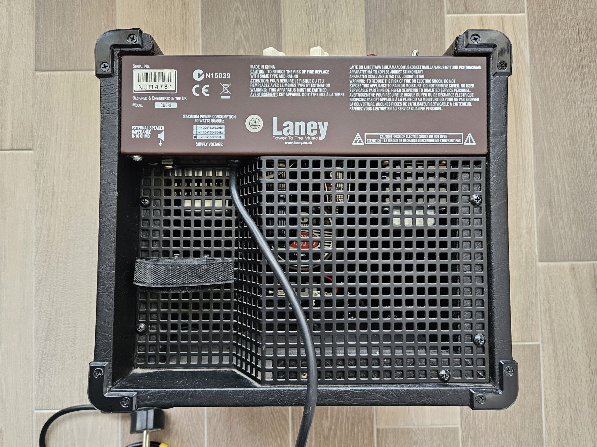 Ламповий комбопідстлювач Laney CUB 8 (USED)