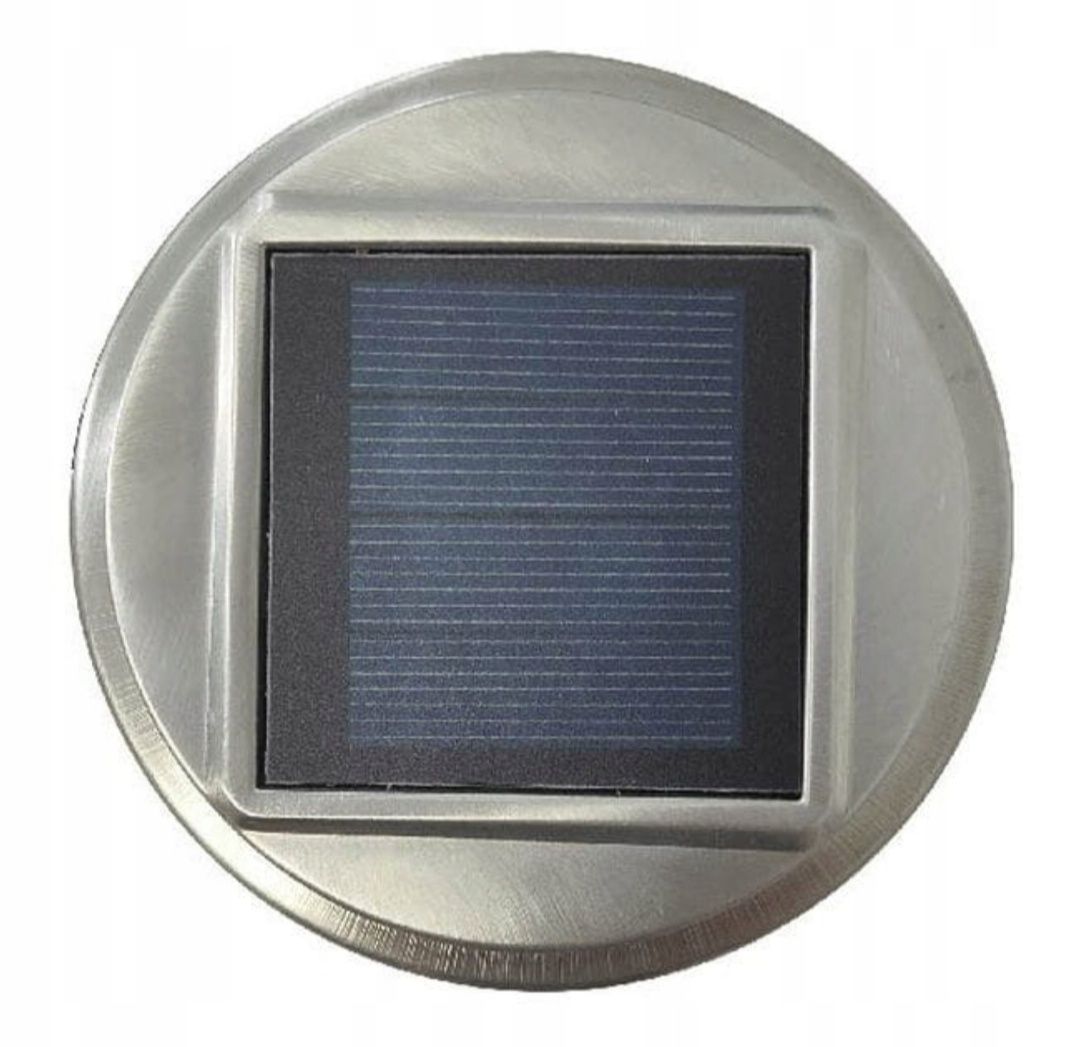Lampa  solarna LED pękająca kula szkło