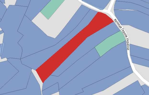 Земельна ділянка,фруктовий садок та город