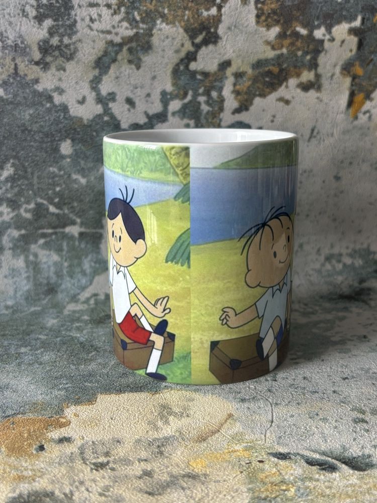 Kubek ceramiczny 330 ml – „Bolek i Lolek” - retro - PRL
